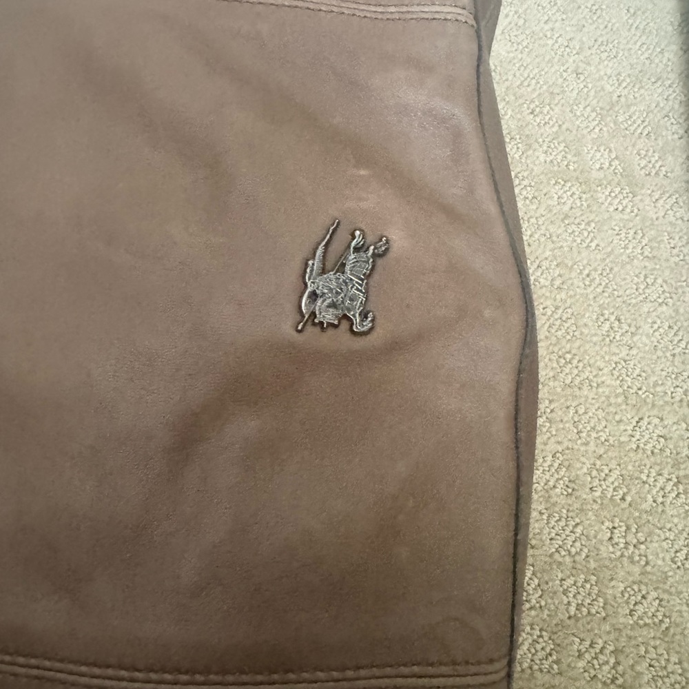 Burberry Brown Leather Tote Bag - Picture 6 of 14